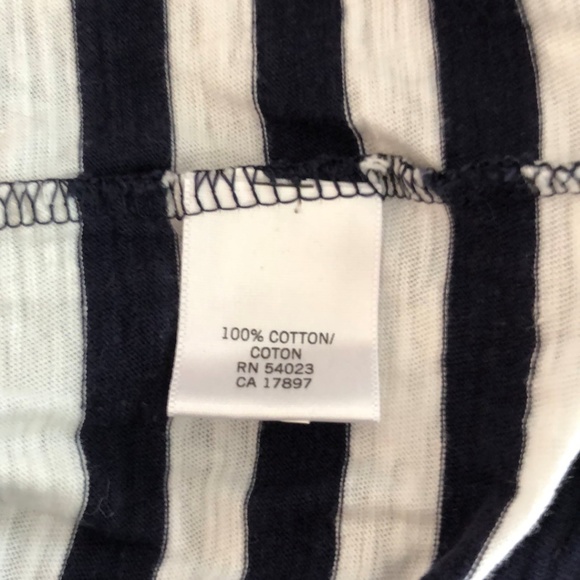 Banana Republic Navy & White Striped Dress Size XS - Picture 7 of 8